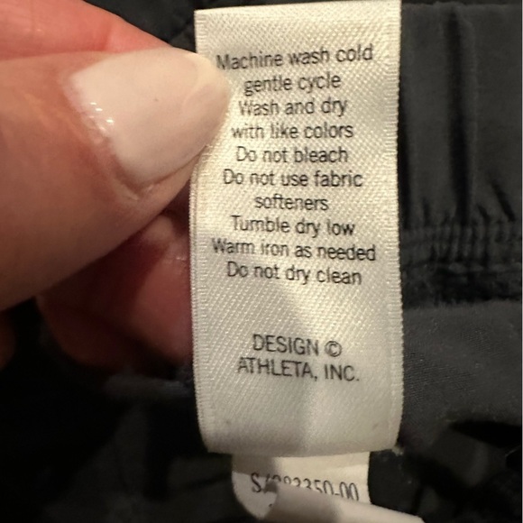 Athleta Track Pants Women’s Size 6 Gray Tapered Ruched Pull On Casual Jogger - Picture 11 of 14